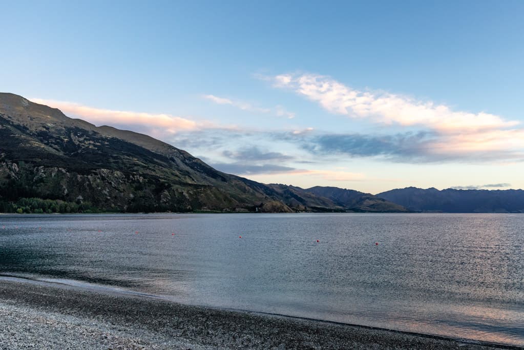 Sunrise at Lake Hawea