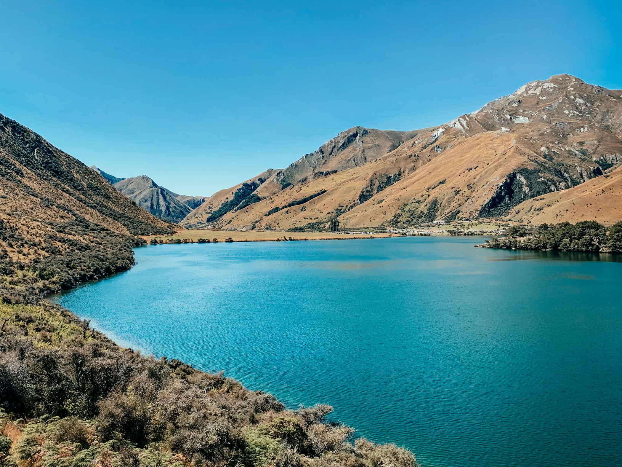 Moke Lake near Queenstown New Zealand