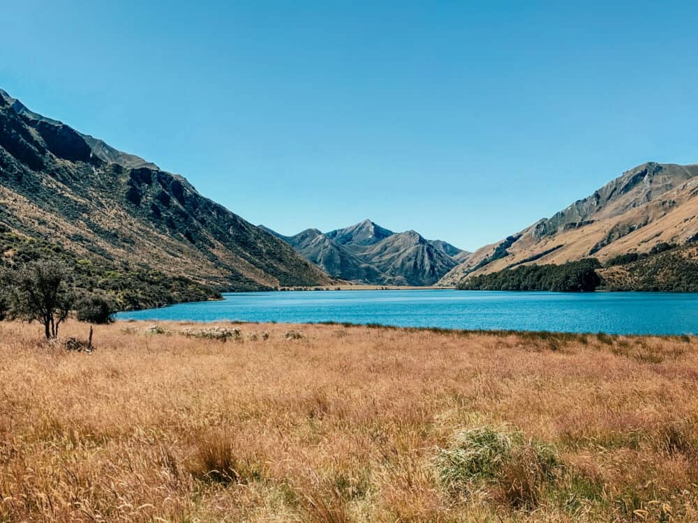 Moke Lake near Queenstown New Zealand