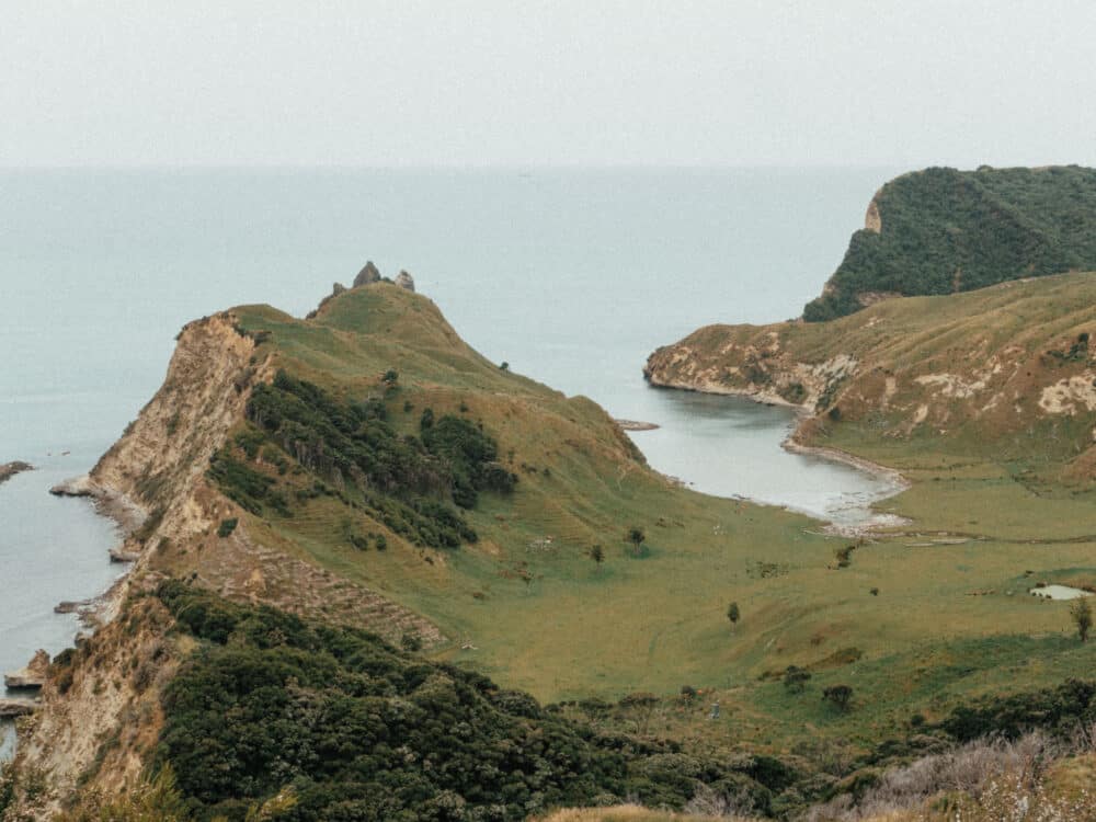 Cook's Cove at East Cape New Zealand North Island