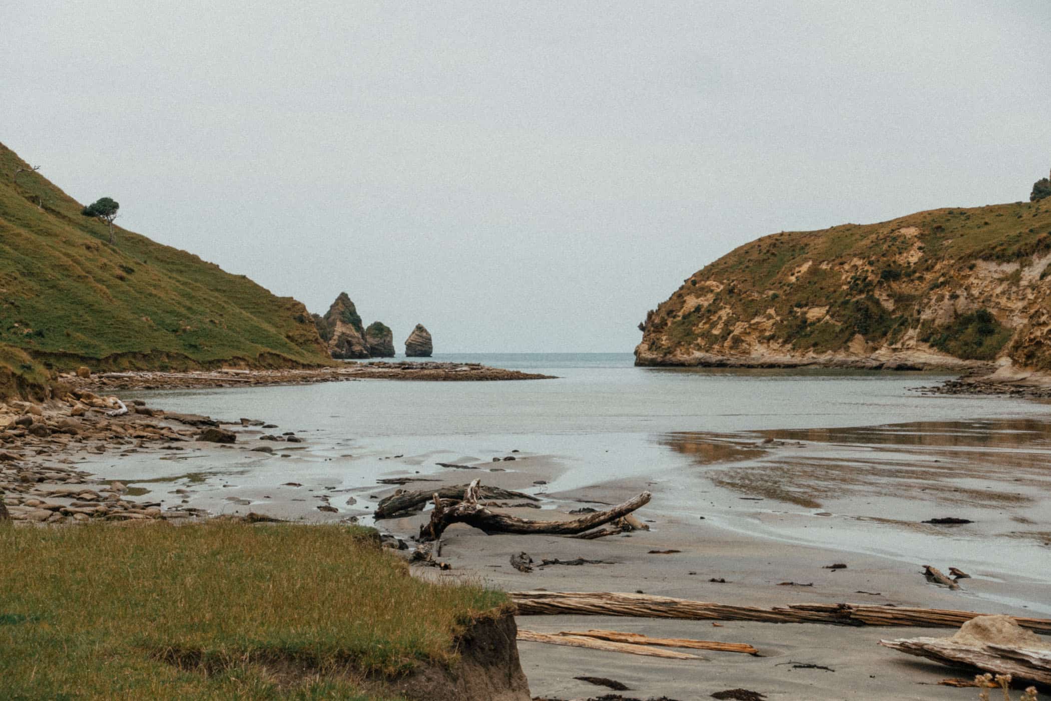 Cook's Cove at East Cape New Zealand North Island