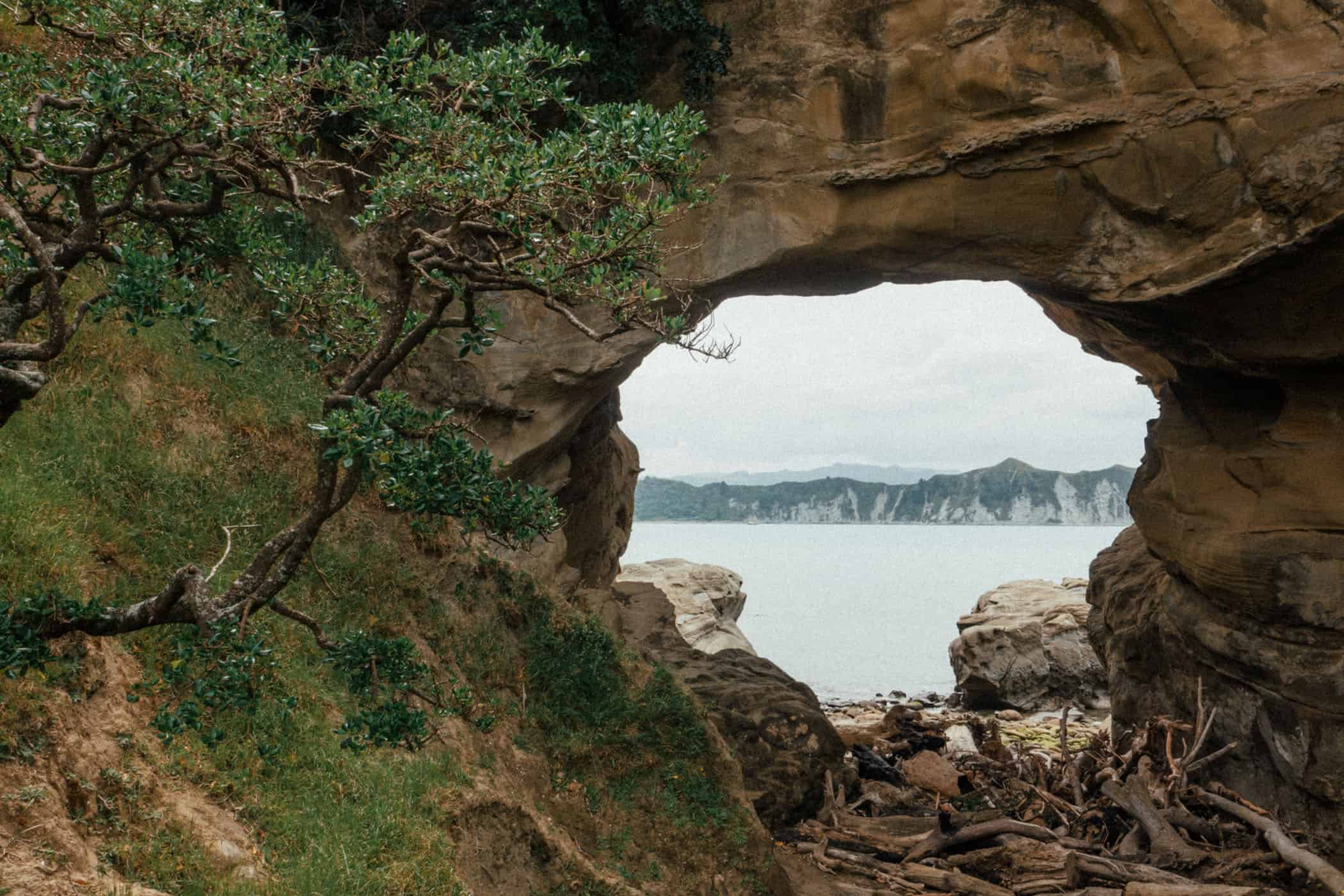 Cook's Cove at East Cape New Zealand North Island
