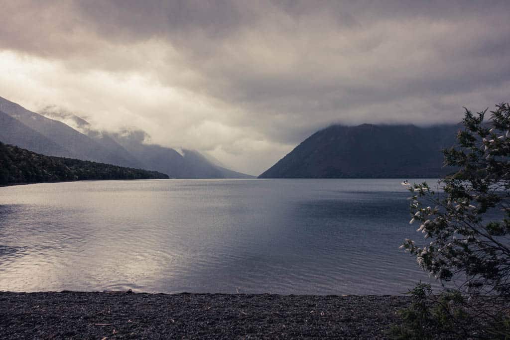 Clouds above Lake Rotoiti