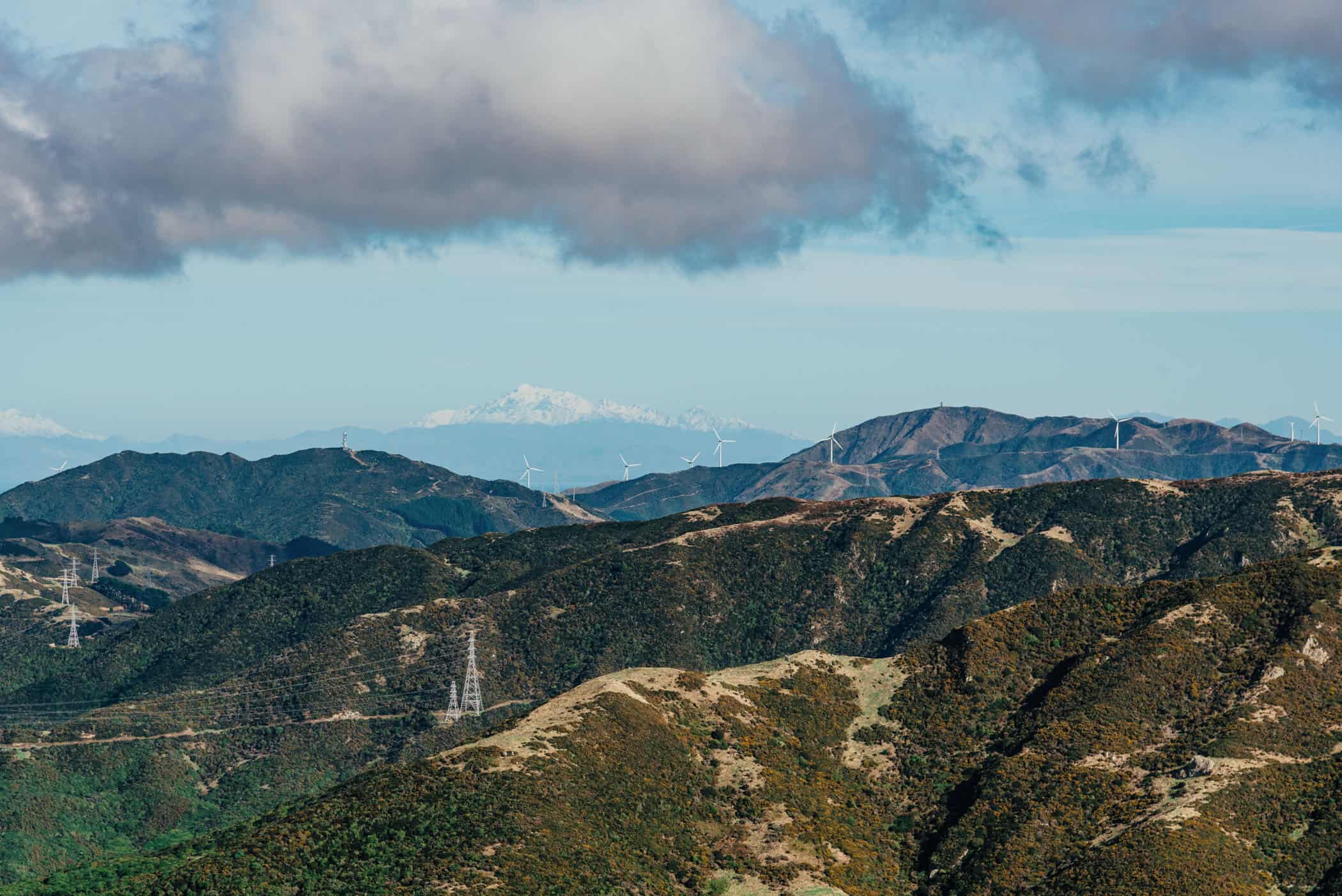 View from Skyline Walkway Wellington