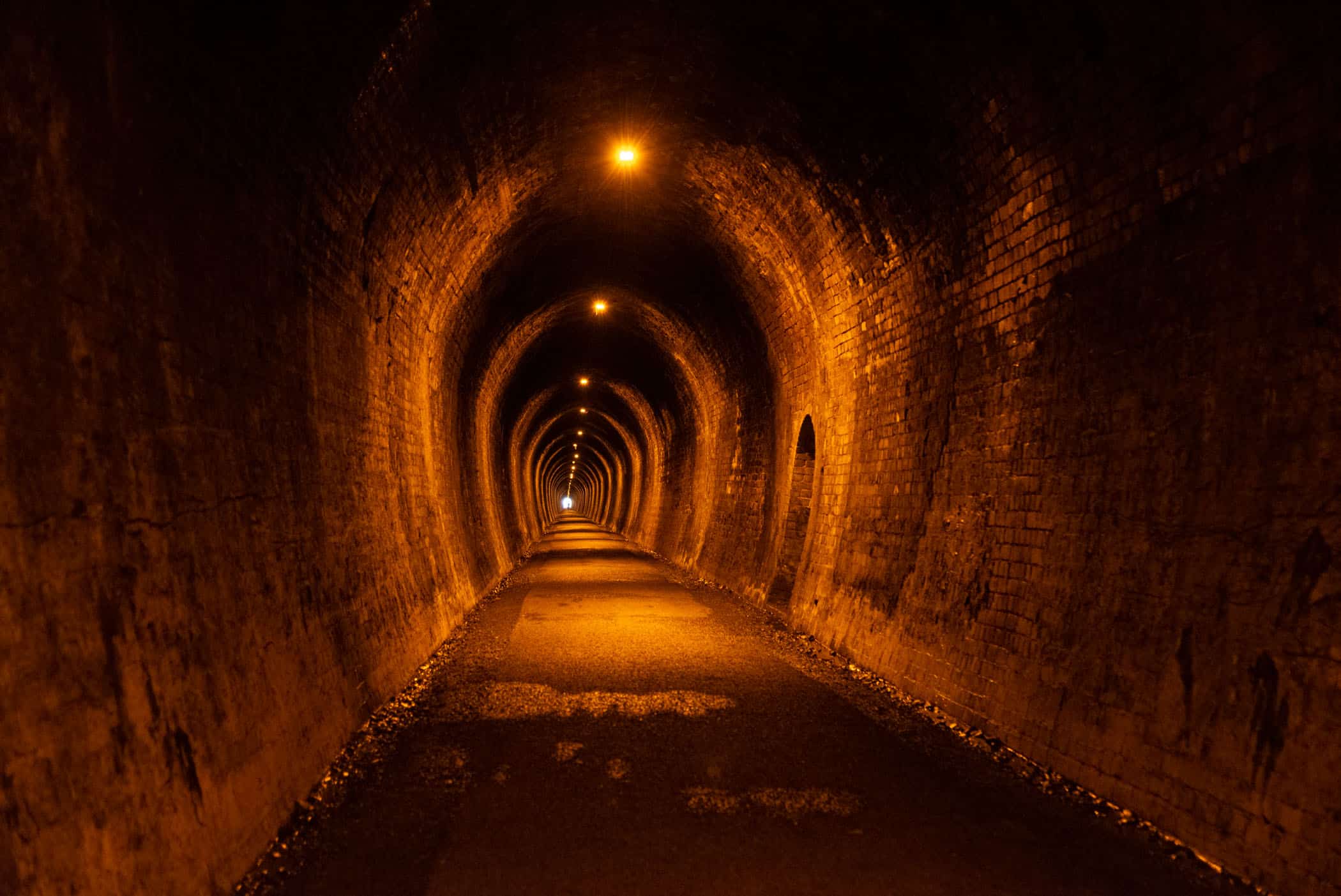 Karangahake Tunnel on Hauraki Rail Trail