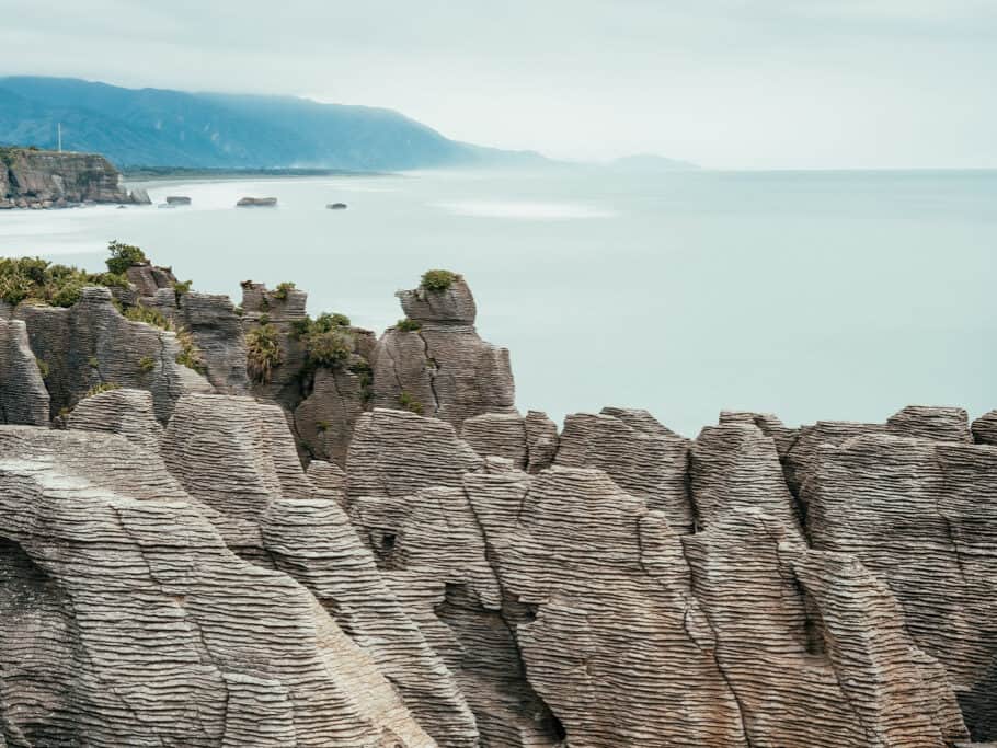 Pancake Rocks at Punakaiki West Coast