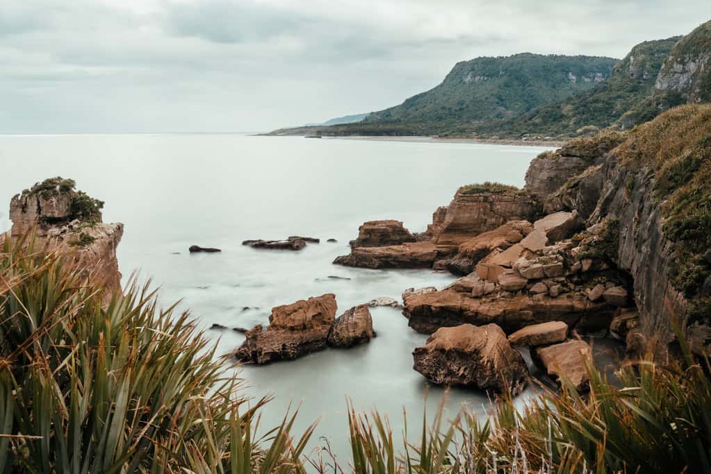 Pancake Rocks at Punakaiki West Coast