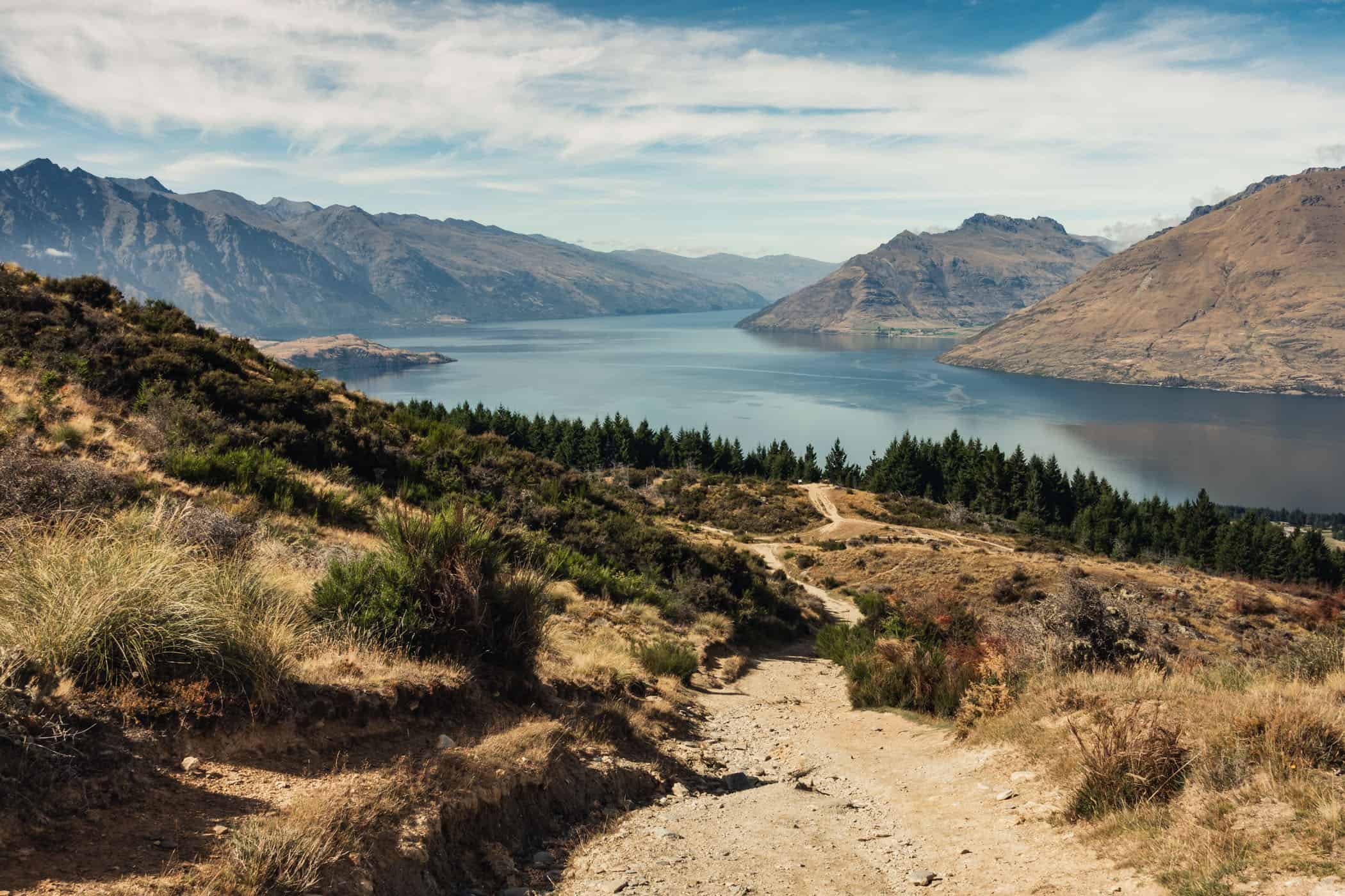View from top of Queenstown Hill