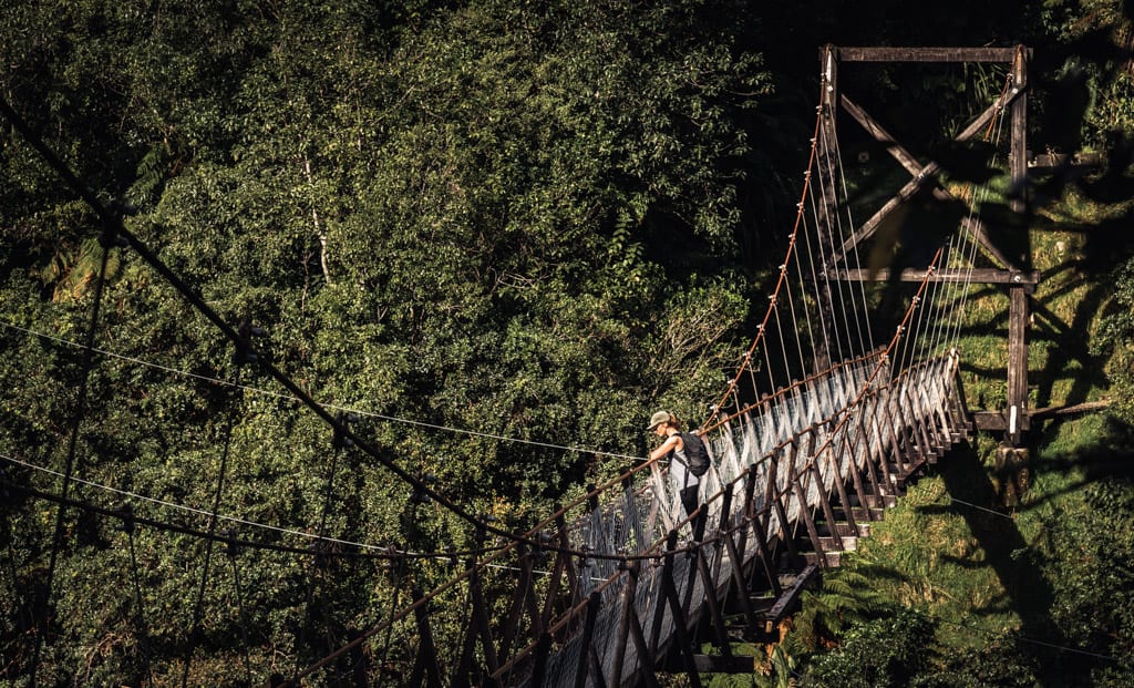 Swingbridge on Robert Point Track
