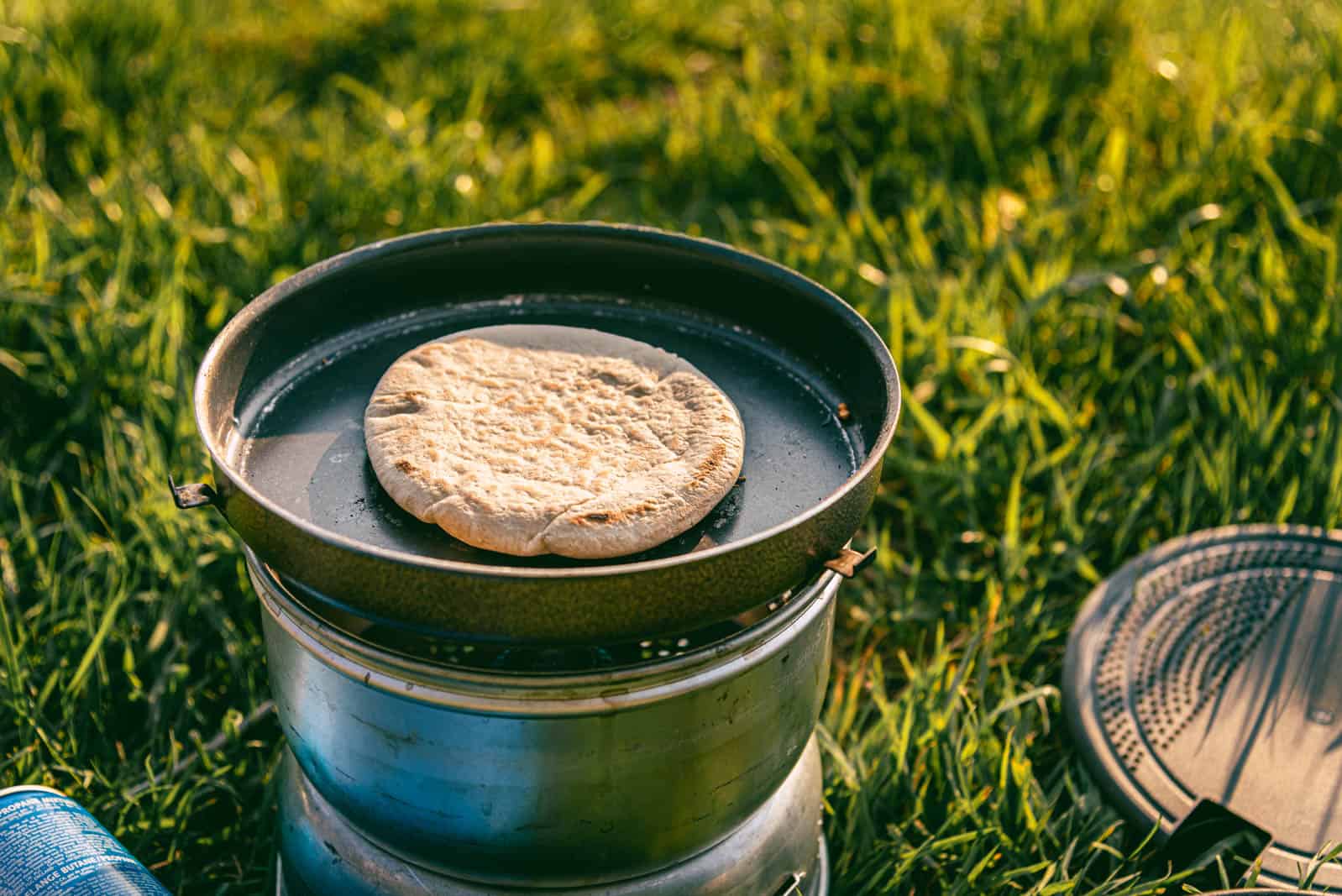 trangia stove with pan