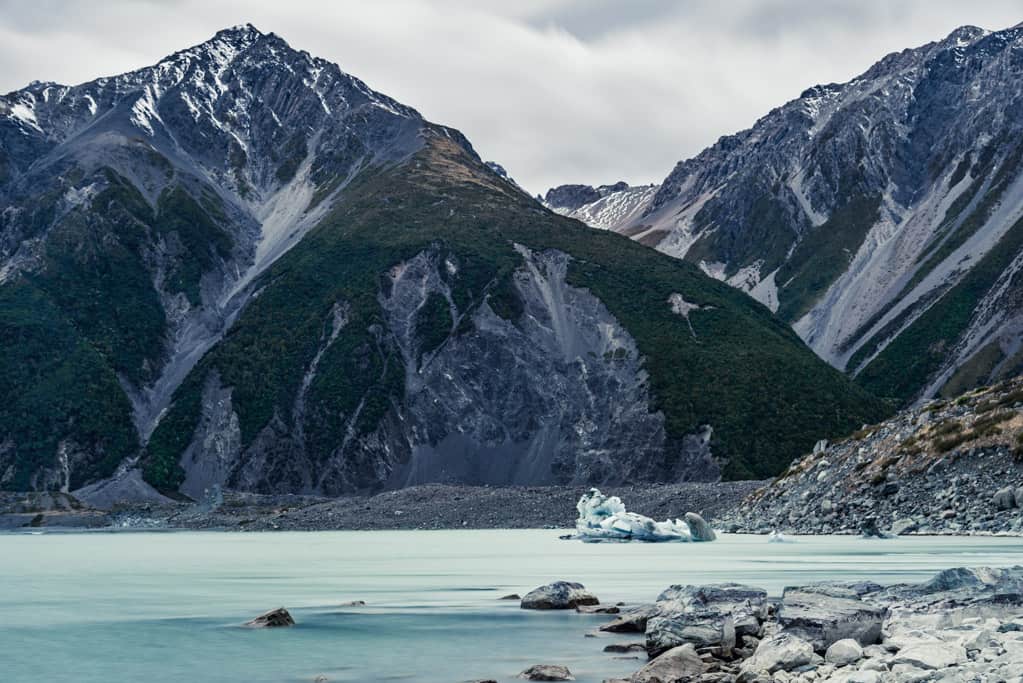 Tasman Lake Mount Cook National Park