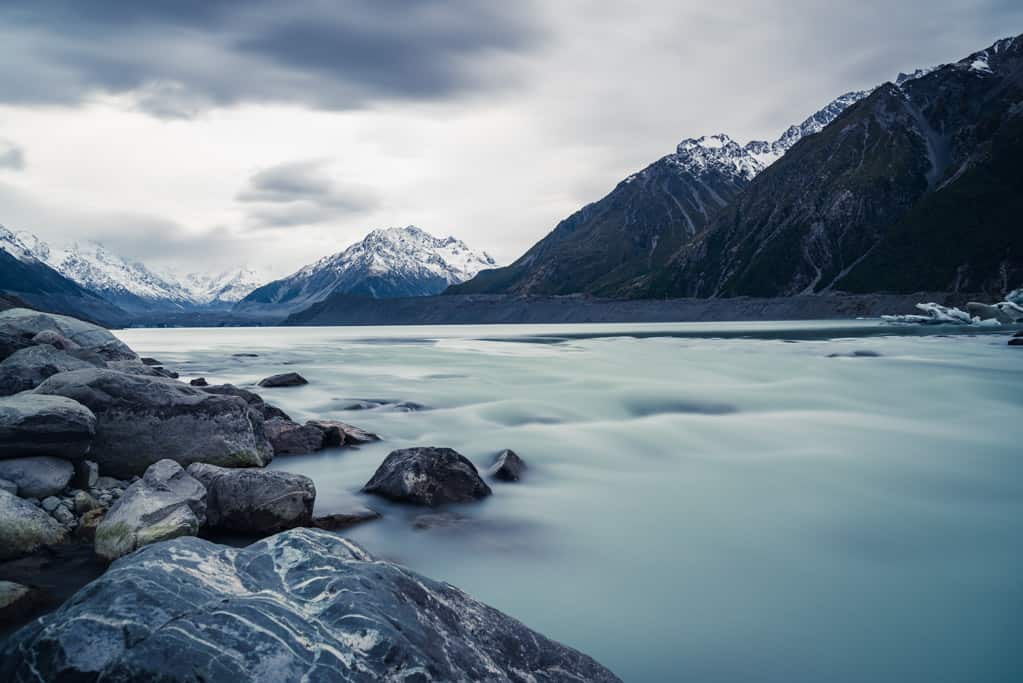 Tasman Lake Mount Cook National Park