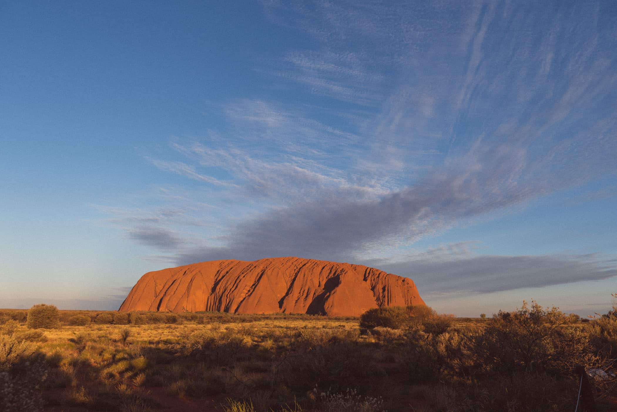 Uluru sunset