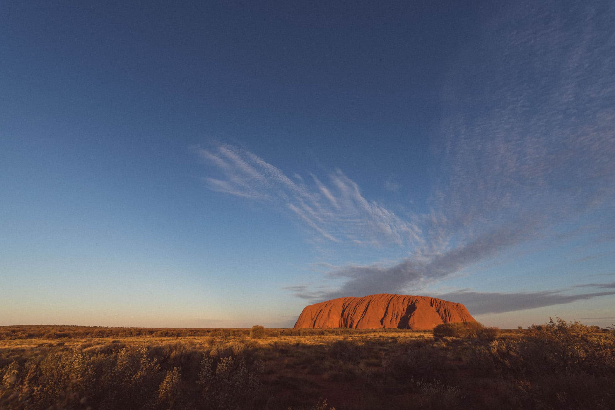 Uluru sunset