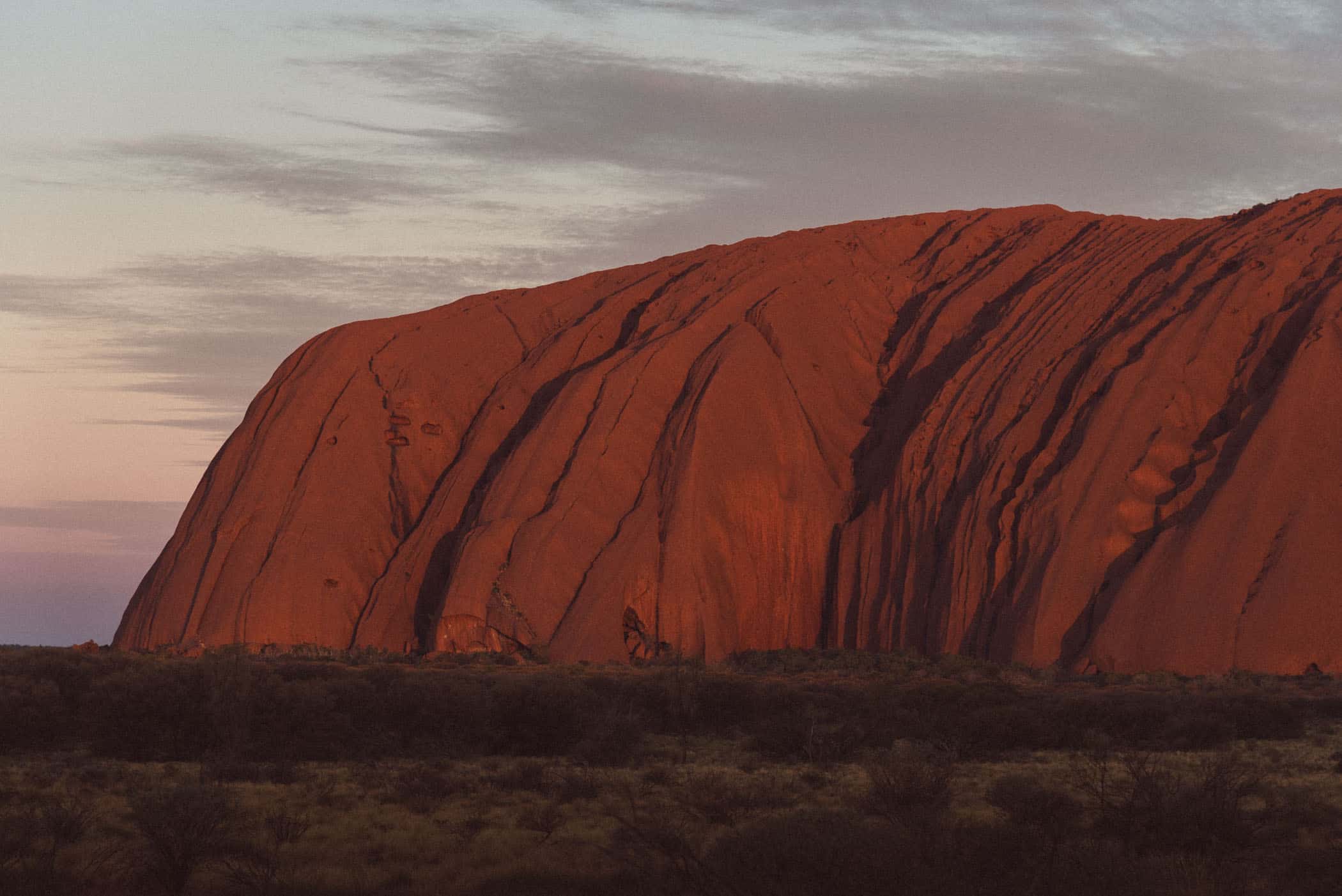 Uluru sunset